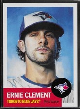 2025 Topps MLB Living Set® # 889 ERNIE CLEMENT Toronto Blue Jays 1,279 Printed b