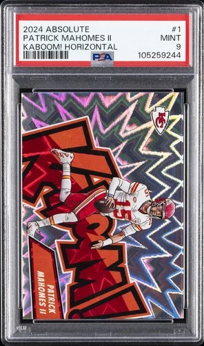 2024 PANINI ABSOLUTE KABOOM! HOR #1 PATRICK MAHOMES II PSA 9