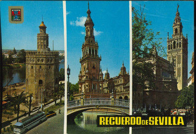 Spain - Espana - Andalucia - Sevilla - Torre del Oro - La Giralda - u.a. - 1984