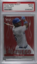 2013 Panini Select En Fuego Yasiel Puig #EF30 PSA 9 MINT 1c7