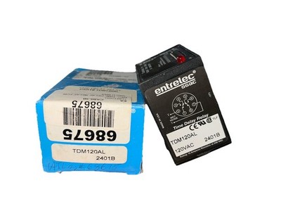 ENTRELEC SSAC TDM120AL Time Delay Relay Module. NEW IN BOX! Free Shipping!   8A