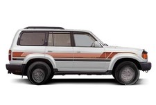 Graphic Car Sticker For Toyota Land Cruiser 80 Lc80 1994-1997 Retro Side Stripes