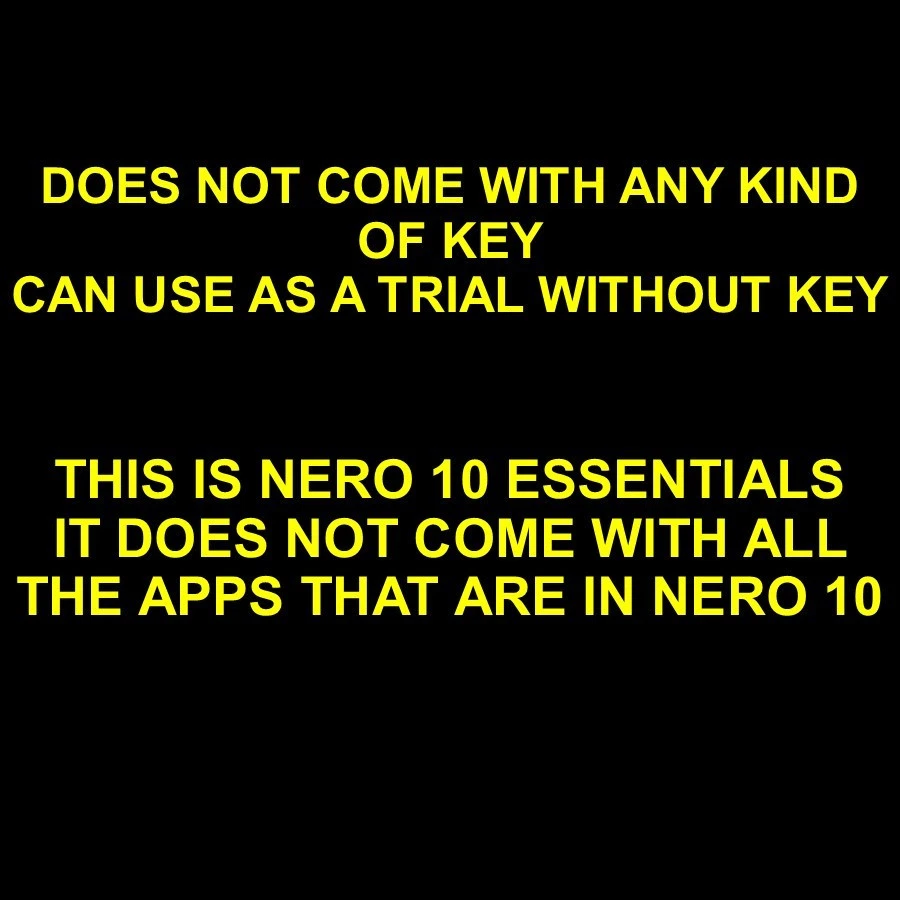 NERO MULTIMEDIA SUITE 10 ESSENTIALS INSTALLATION DISC - NEW! READ FULL LISTING! - Image 2 of 2