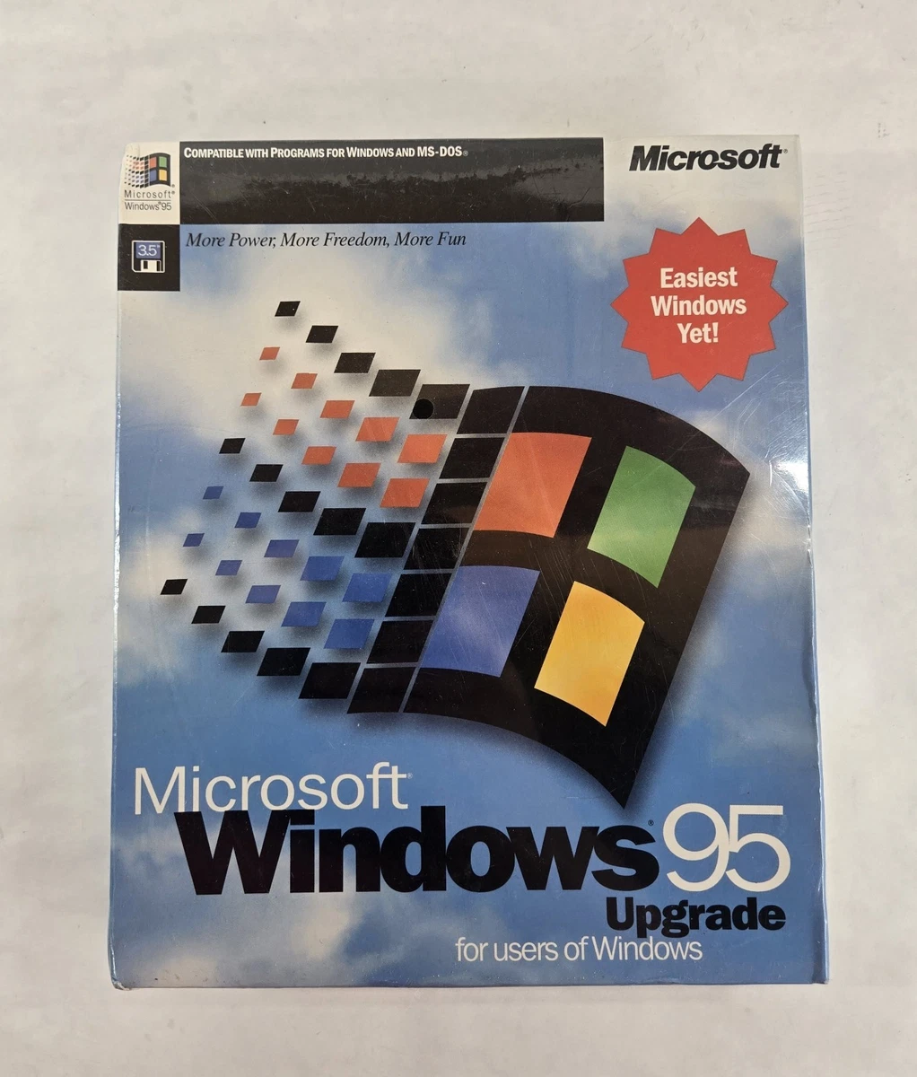 Microsoft Windows 95 Operating System Software for sale | eBay