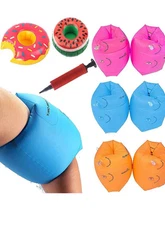 3 Set Of Floaties Inflatable Swim Arm Bands Rings Floats Tube Armlets for Kids