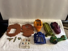Vintage 1980's He-Man Masters of the Universe MOTU vehicles Lot Parts