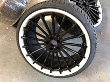 22 Gfg Forged Modular Wheels Laguna Tires For 14-20 Mercedes S Class