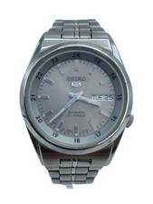 SEIKO Automatic Wristwatch Analog Stainless GRY SLV 7S26 02C0