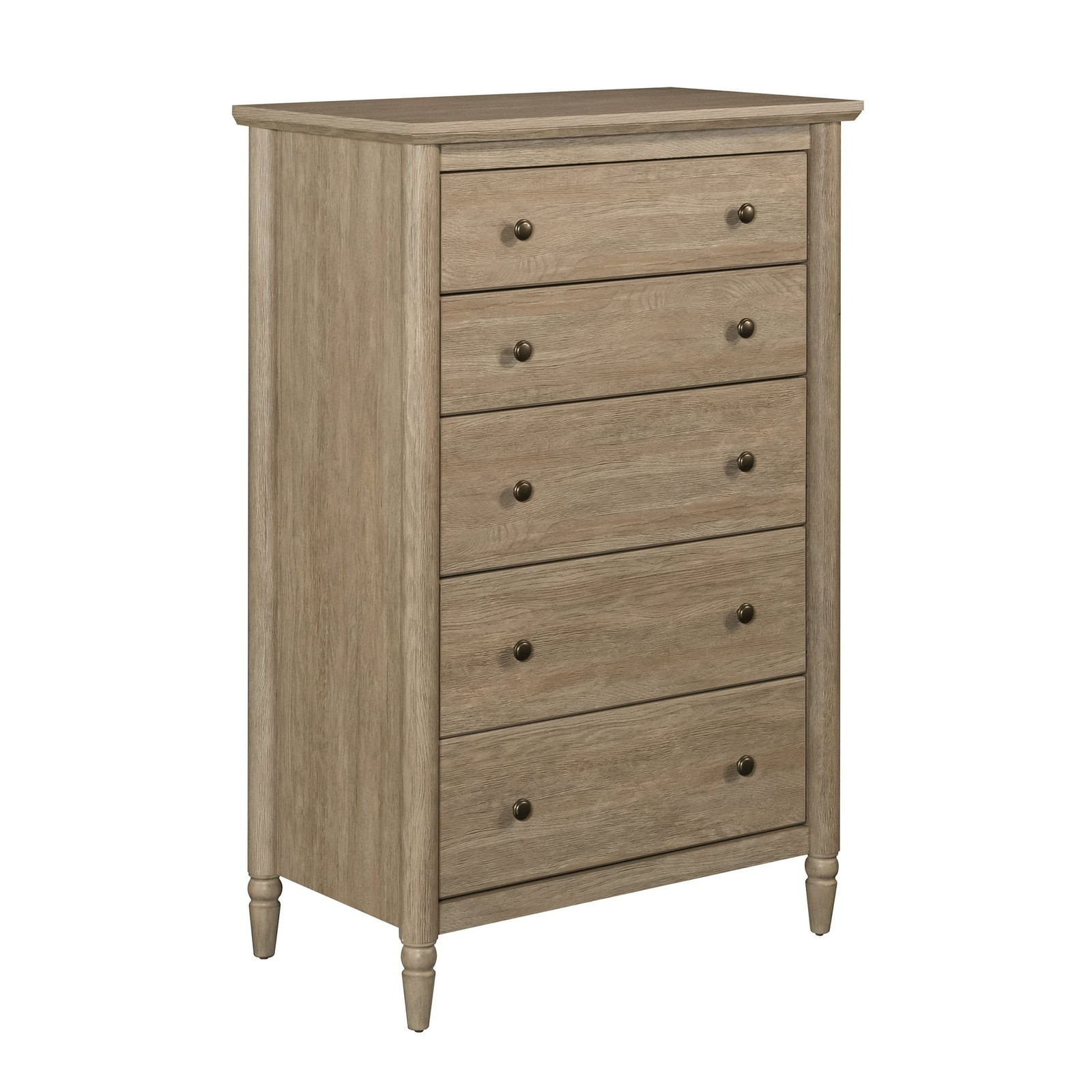 My Texas House 437428 Monroe 5-Drawer Dresser Brushed Oak Finish 28490₽