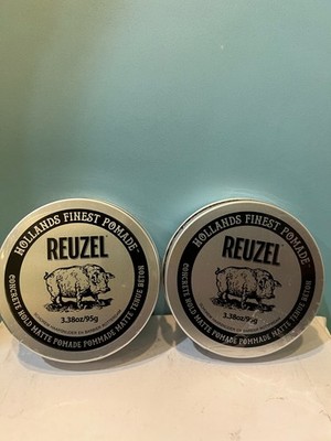 2 Reuzel Concrete Hold Matte Pomade 3.38oz Sealed & Authentic