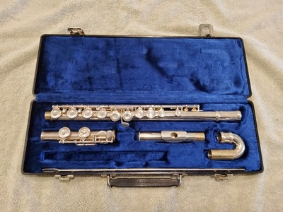 Gemeinhardt 2SP Student Flute Good Condition Curved Head Joint 