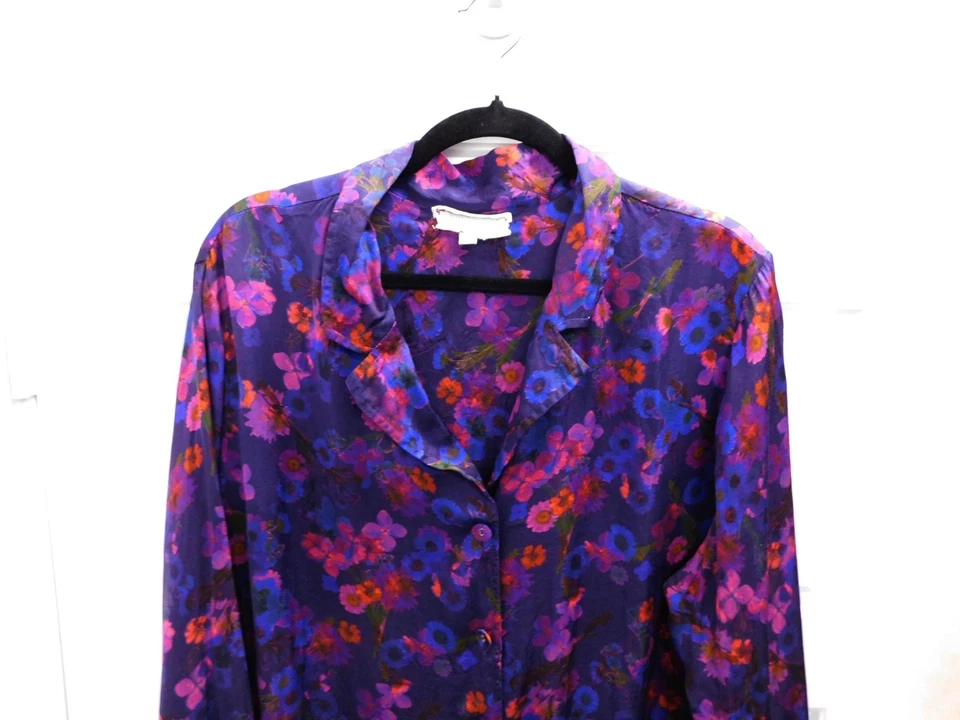 Camisa Resort Manga Larga Johnny Was Claude $270rt Talla XL Foto 2 de 4