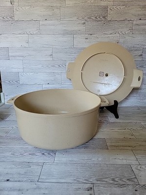 LittonWare Vtg 5 Qt Round Microwave Cookware Lid Vintage 2 Pc 38809 38808