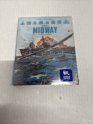 MIDWAY  STEELBOOK+ 4K + BLURAY + DIGITAL (EXP)? BEST BUY  **READ