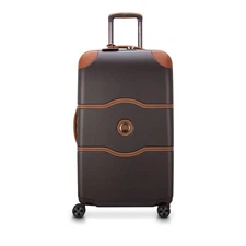 Delsey Chatelet Air2.0 26” Spinner Suitcase Luggage Check In Truck Chocolate New