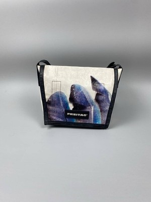 Freitag Messenger Bag F14 Dexter White Blue Color 