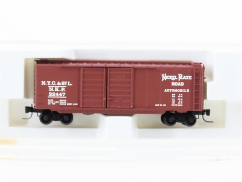 Microtrenes Kadee escala Z MTL 14801-2 NKP placa de níquel carretera 40' vagón de carga #2244 | Zustand: Used