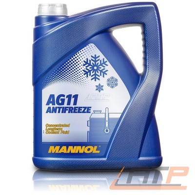 MANNOL 5 L LITER ANTIFREEZE AG11 LONGTERM KÜHLERFROSTSCHUTZMITTEL BLAU