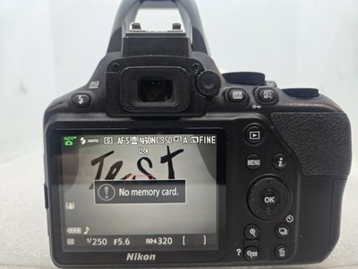 Nikon D3500 24.2MP DSLR Camera w/AF-P Nikkor 18-55mm Lens FAST FREE SHIPPING a