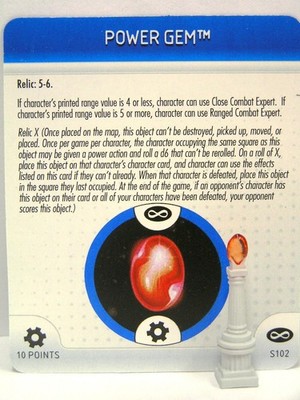 HeroClix - #S102 Power Gem - Infinity Gauntlet