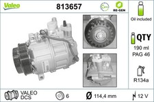 Kompressor Klimaanlage VALEO RE-GEN - AT 813657 +102.34€ Pfand für MERCEDES CLK