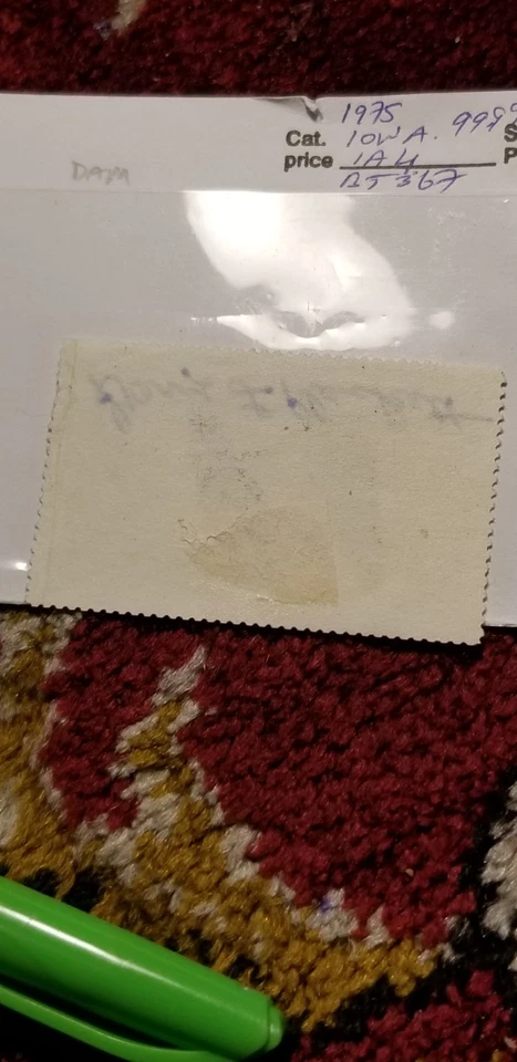 USA Iowa 1975 $1 Duck Migratory Bird Hunting Stamp Scott#IA4 Rare Find IDbt314. - Image 3 of 3