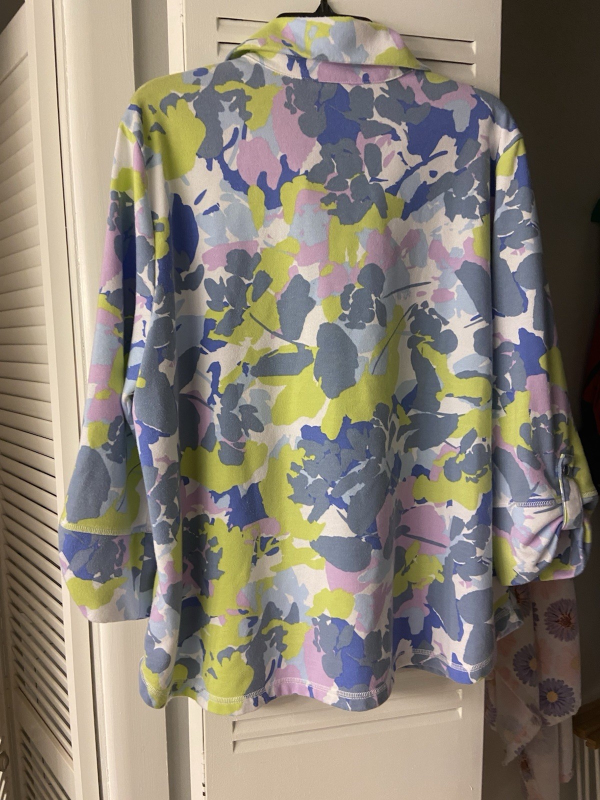 Ruby Rd Pullover Multi Color Abstract Floral Prin… - image 2