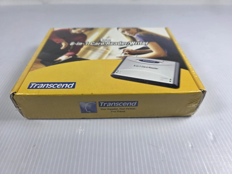 New Factory Sealed Transcend TS0MFLRD6 6-in-1 Card USB Reader/Writer  - Image 3 of 3