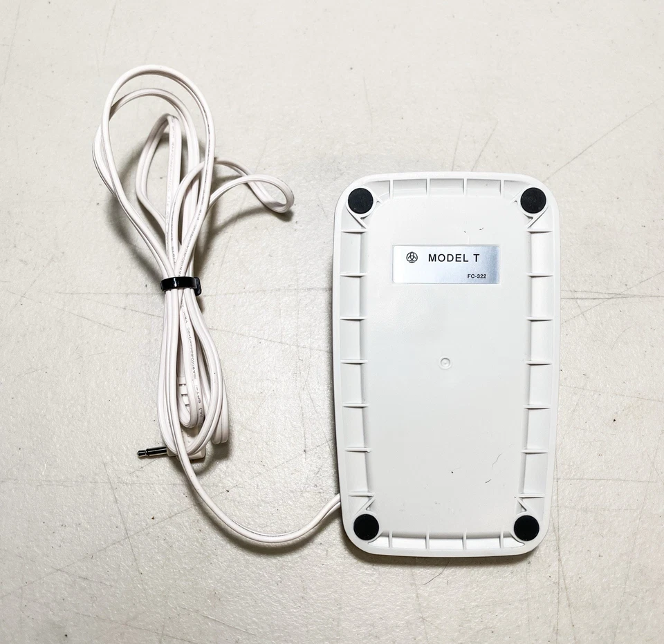 FOOT CONTROL PEDAL Brother PQ1500SL PQ1500SLPRW RS250 SB700T SC3000 SE1800 + - Image 2 of 2