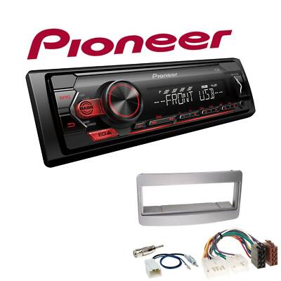 Pioneer 1-DIN Autoradio USB AUX Android Einbauset für Toyota RAV 4 II 2000-2006