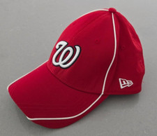 New Era MLB Washington Nationals Red Blue Team Classic 39Thirty Hat Cap Size M/L