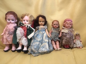 hard plastic dolls