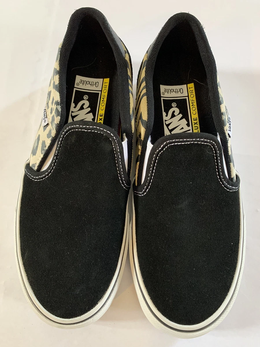 vans ortholite slip on