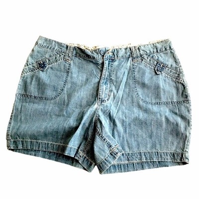 NWT George \u0026 Martha denim jean shorts 