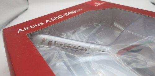 Herpa Emirates Airbus A380 Flugzeugmodell - Year of Zayed - 531535 - 1/500 - Bild 2 von 9