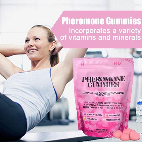 Pheromone Gummies -Enhances Natural Pheromones From Within - 60 Count - Picture 3 of 10