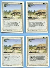 MTG: Revised: Farmstead: PLAYSET of 4