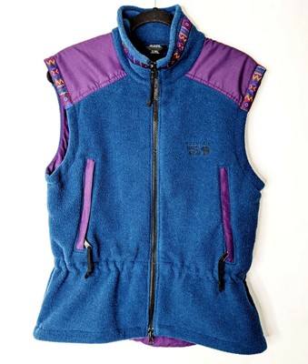 USA Fleece Zip Vest Jacket Womens 