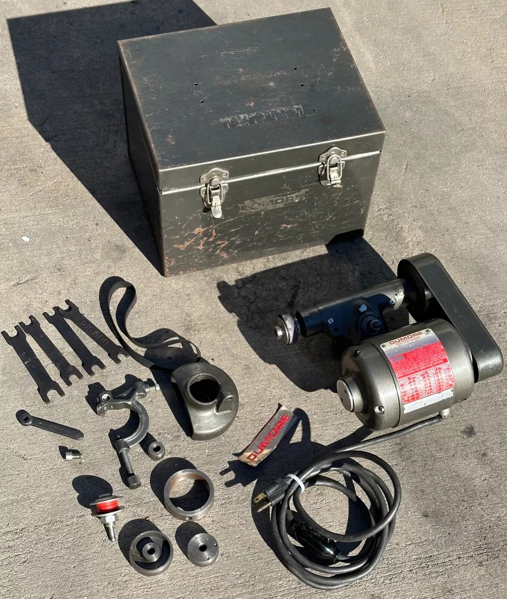 Dumore 44 011 Tool Post Grinder with Carry Case Accessories 5603 Run Exc