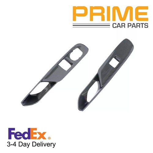 C8 Carbon Fiber Window Lift Switch Panel