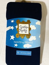Navy Blue Tights Girls Size XL Cynthia Rowley By Trim fit NWT