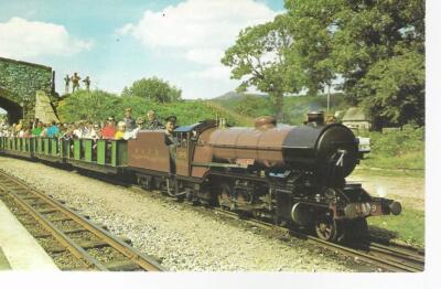 Ravenglass & Eskdale Railway - River Mite nr Irton Road Bridge Unposted Postcard