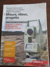 MISURE RILIEVO PROGETTO VOL.1 - QUINTA EDIZIONE - R.CANNAROZZO - ZANICHELLI