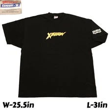 Vintage Xzilon Granitize Car Coating Promo Sleeve Graphic T-Shirt Black Size 2XL