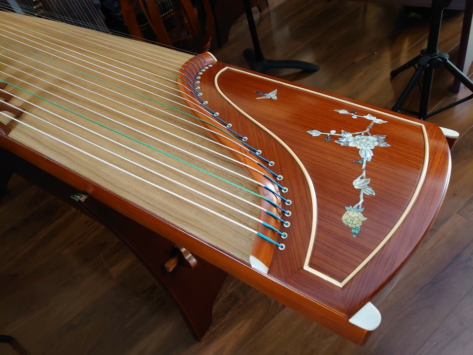 Koto String Instrument 21-String Rosewood Guzheng, Chinese Zither Harp Instrument, Koto | eBay