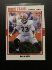 Evan Neal NFL Draft Prospect Alabama Collector’s Card