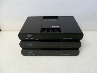 LOT OF 3 MIX INTELIX INT-USB3.1CX EXTENDER SET-CLIENT & EXTENDER SET-HOST