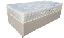 3ft single divan bed set.Extra long,longer mattress & base. 6ft6,6ft9,7ft tall