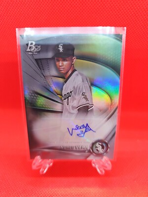 2022 Bowman Platinum Top Prospects Autograph Norge Vera RC Auto White Sox