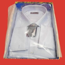 WELL CRAFTED ITALIAN FORMAL MEN'S DRESS SHIRT BY DUCA DI BELLAVISTA